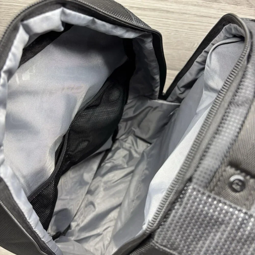 OGIO Black Branded Laptop Backpack Black Grey Padded School Travel Commuter Bag